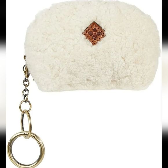 PATRICIA NASH "Keisley" Cognac Cosmetic Key Fob Wallet - Picture 6 of 6